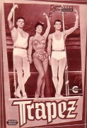 153: Trapez (Sir Carol Reed) ( Rosaviolett ) Gina Lollobrigida, Tony Curtis, Burt Lancaster, Thomas Gomez, Katy Jurado, John Puleo, Minor Watson, Gerard Landry